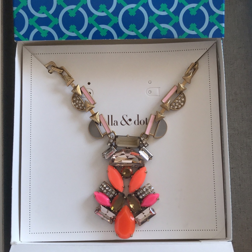 STELLA AND DOT GEO POP NECKLACE